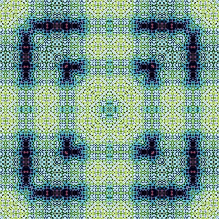 Foto kaleidoscopio patrón sin costuras patrón de textura caleidoscopio