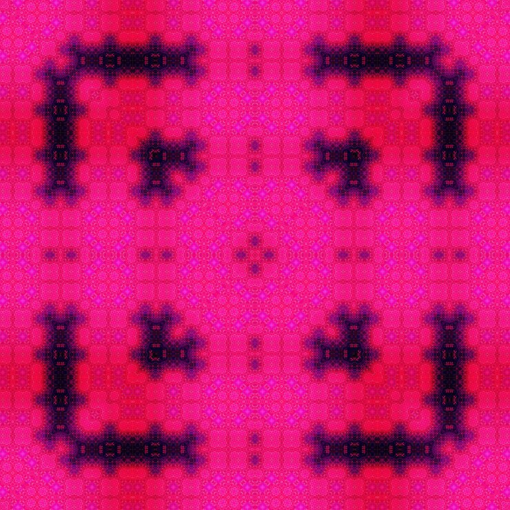Foto kaleidoscopio patrón sin costuras patrón de textura caleidoscopio
