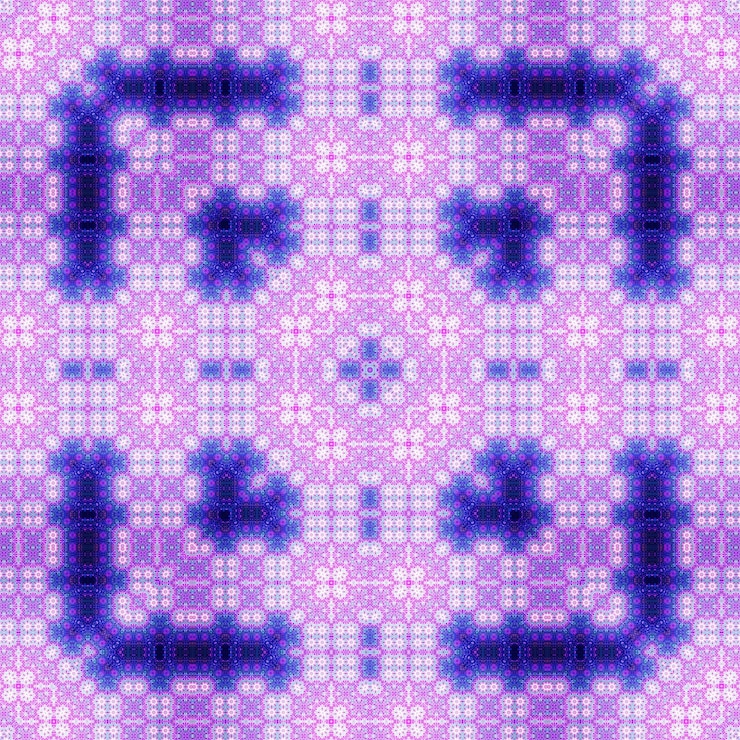 Foto kaleidoscopio patrón sin costuras patrón de textura caleidoscopio