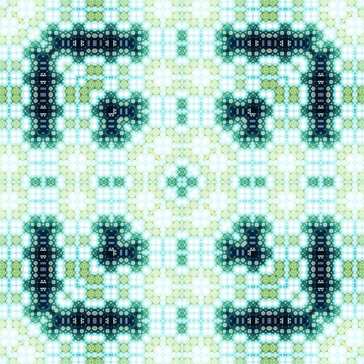 Foto kaleidoscopio patrón sin costuras patrón de textura caleidoscopio