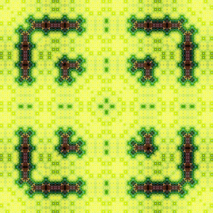Foto kaleidoscopio patrón sin costuras patrón de textura caleidoscopio