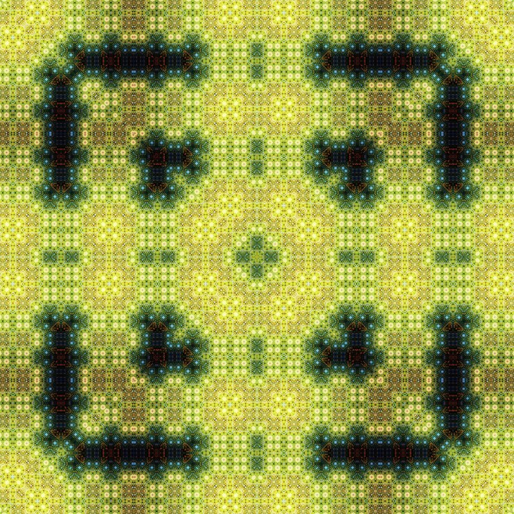Foto kaleidoscopio patrón sin costuras patrón de textura caleidoscopio