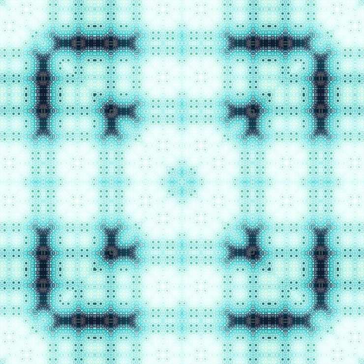 Foto kaleidoscopio patrón sin costuras patrón de textura caleidoscopio