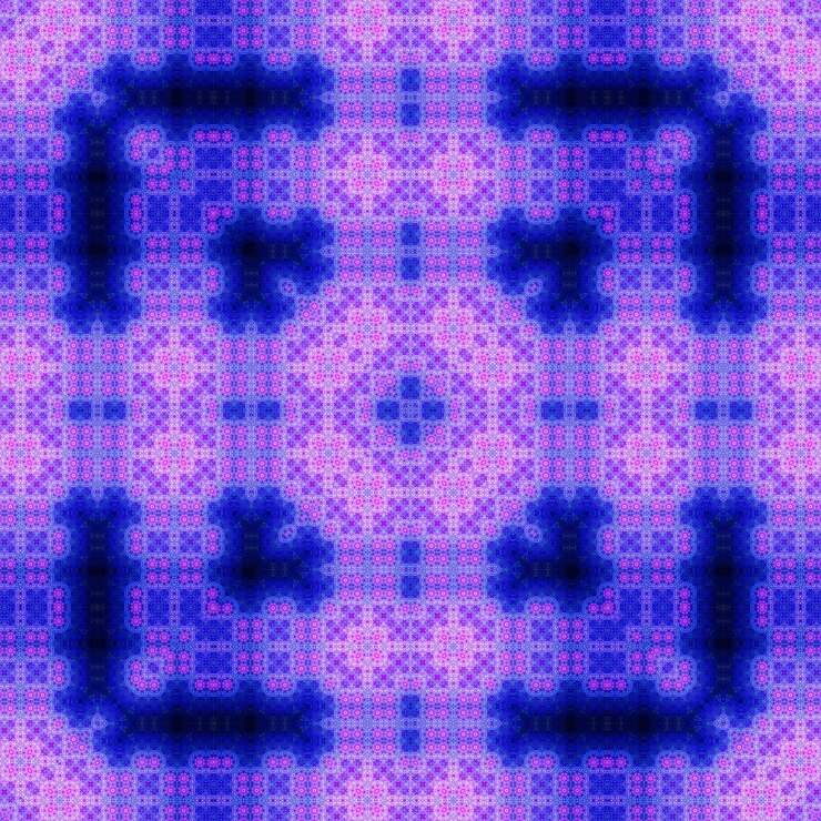 Foto kaleidoscopio patrón sin costuras patrón de textura caleidoscopio