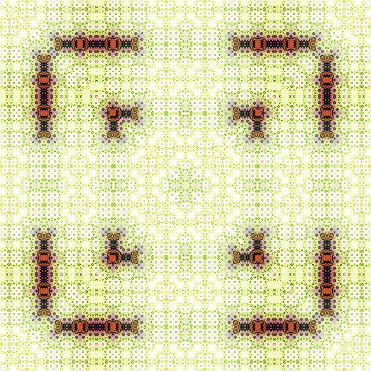 Foto kaleidoscopio patrón sin costuras patrón de textura caleidoscopio