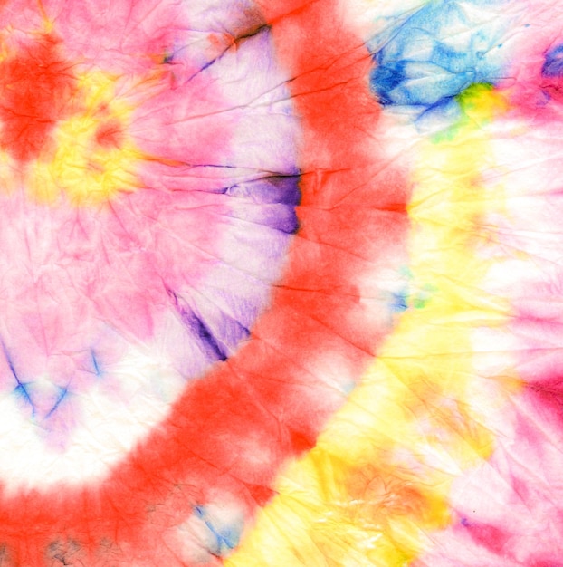 Kaleidoscópio psicodélico colorido Paz tingida