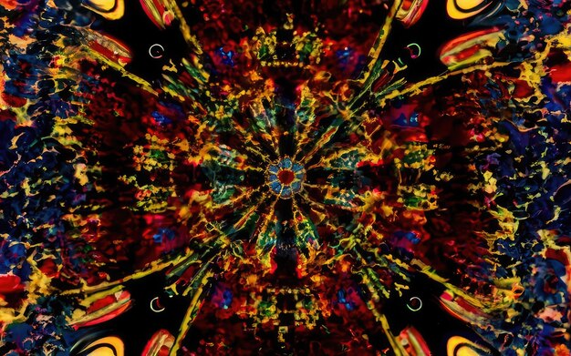 Kaleidoskopische Vision von Zahlen und Farben mit generativer KI