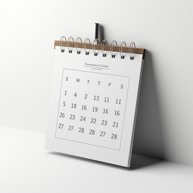 Kalender-Mockup