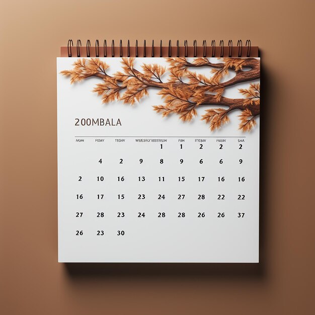 Kalender-Mockup