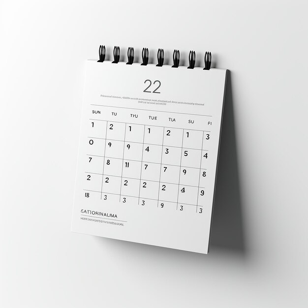 Foto kalender-mockup