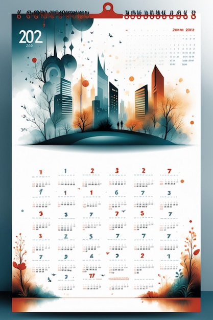 Kalender-Mockup