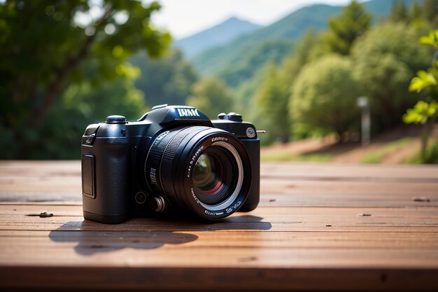 Kamera-Videorecorder-Fotografie-Berufsausrüstungs-Tapeten-Hintergrund-Illustration