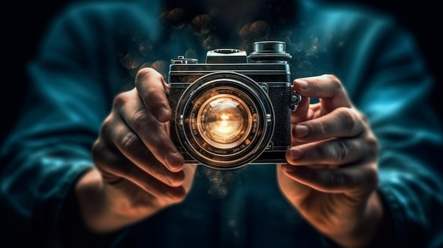 Kamera zum Welttag der Fotografie
