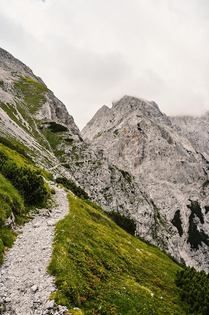 Kamnik-Sattel im Logartal Slowenien Europa Wandern in den Savinja-Alpen und dem slowenischen Berg Beliebter Ort für eine Wanderung im Triglav-Nationalpark