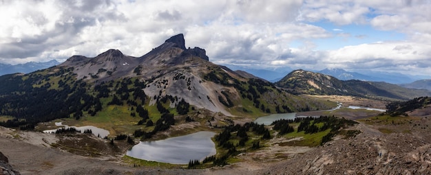 Kanadische Berglandschaft Garibaldi BC Naturhintergrund