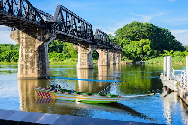 Kanchanaburi (Thailand), die Brücke am Kwai