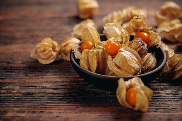 Kap-Stachelbeere Physalis-Frucht