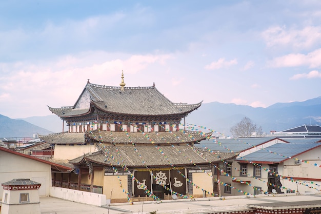 Kapelle in Tibet Tempel in China