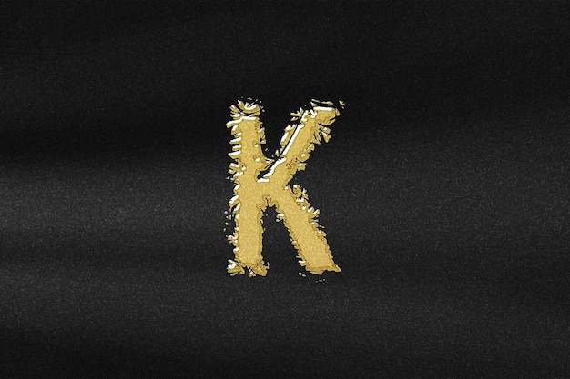 Kappa-Zeichen Kappa-Buchstabe griechisches Alphabet-Symbol