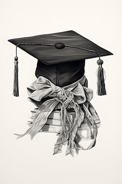 Kappe und Diplom