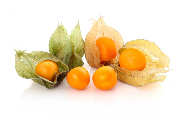 Kapstachelbeere (Physalis) getrennt