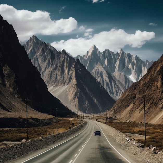 Karakoram Highway Atemberaubende Berge und einzigartige Kultur