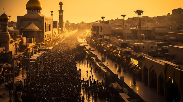 Karbala Irak Moschee Ashura Day Moharram