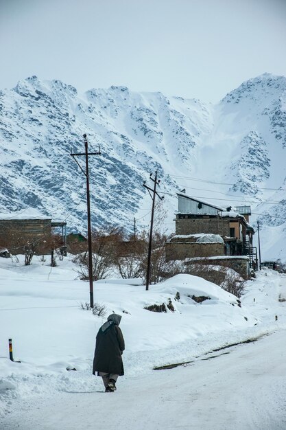 Kargil um lugar que foi atacado pelo Paquistão no final dos anos 90