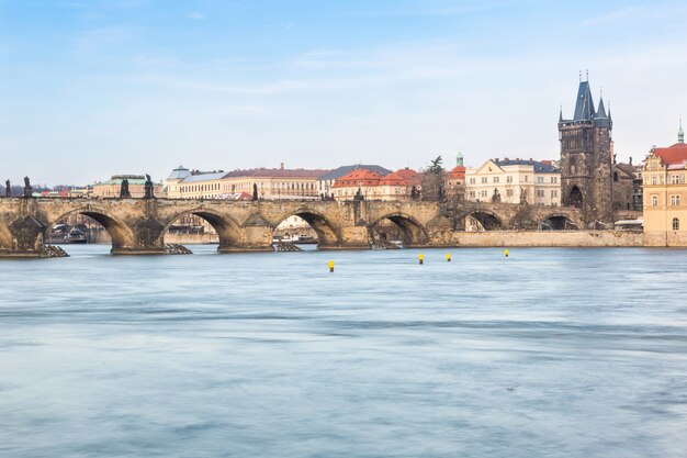 Karlsbrücke in Prag, Langzeitbelichtung