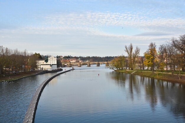 Karlsbrücke über die Moldau in Prag