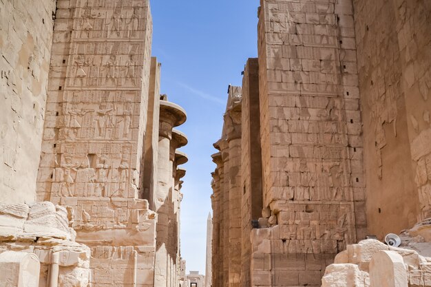 Karnak Tempel. Ägypten