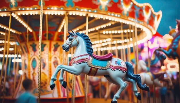 Foto karneval lebendige farbkunst