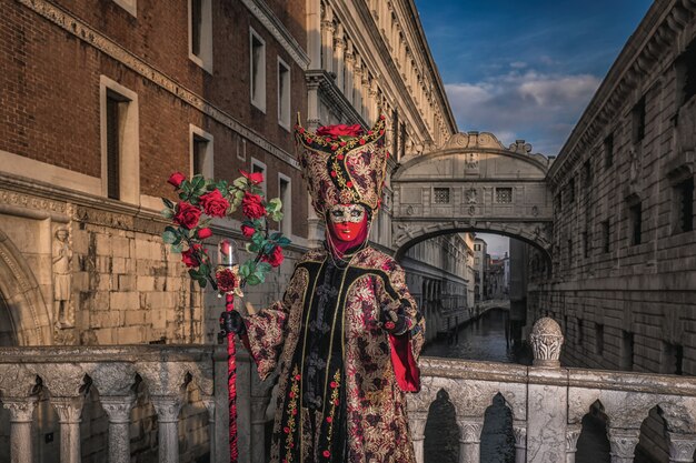 Foto karneval von venedig italien