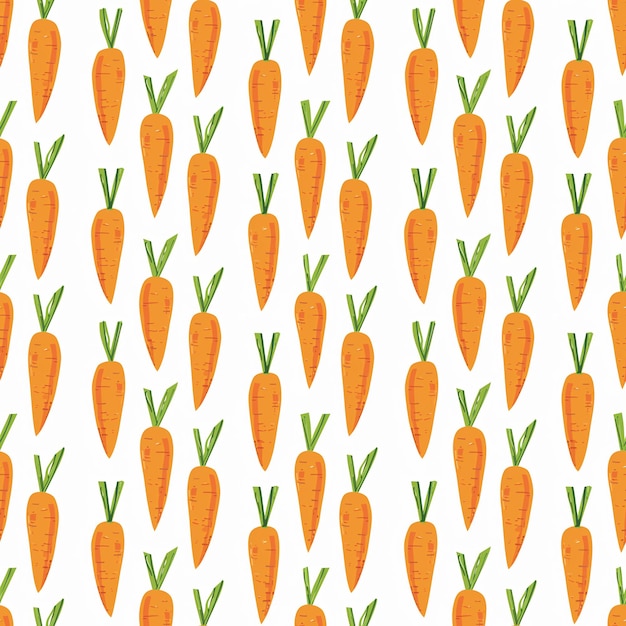Karotten nahtloses Muster Kann für Geschenkverpackung Tapeten Hintergrund verwendet werden
