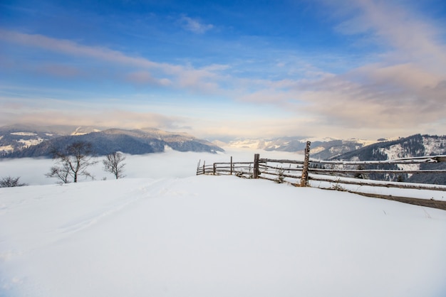 Karpaten Winter Berge