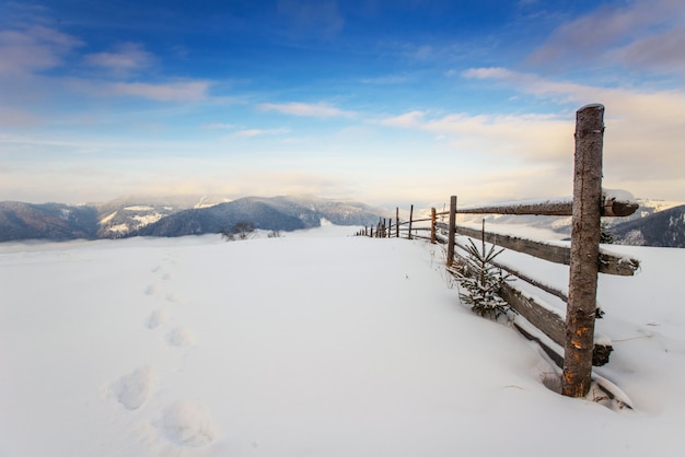 Karpaten Winter Berge