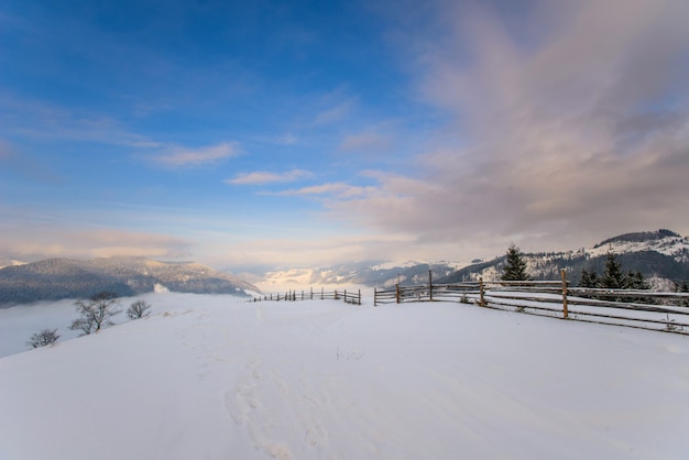 Karpaten Winter Berge