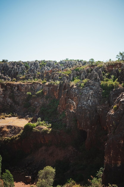 Karstlandschaft im Süden Spaniens Parque Natural Sierra Norte de Sevilla