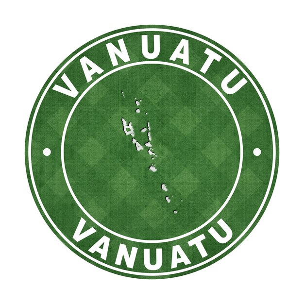 Karte des Fußballfeldes von Vanuatu