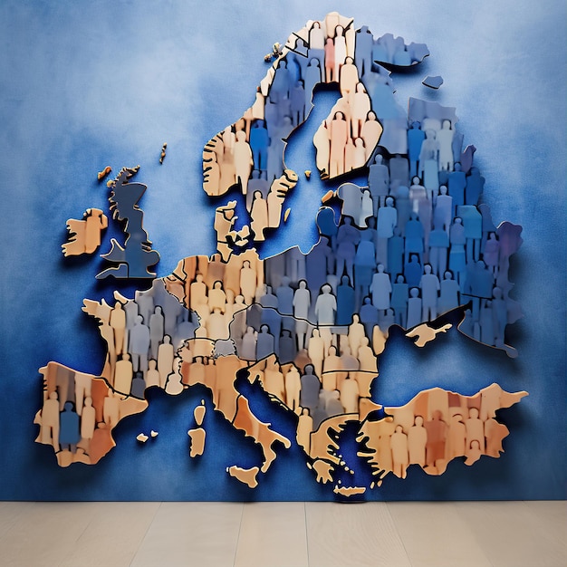 Foto karte europas