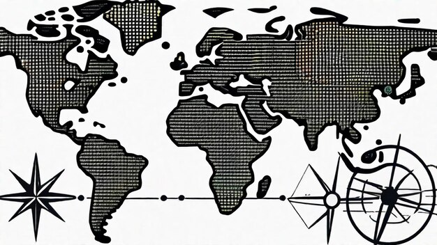 Kartierung von Flugmustern für globale Konnektivität