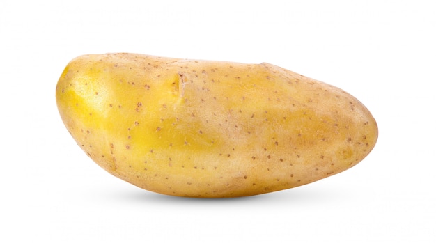 Kartoffel isoliert auf weiß