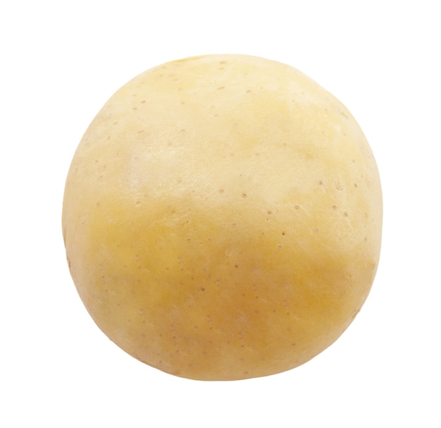 Kartoffel isoliert auf weißem Hintergrund