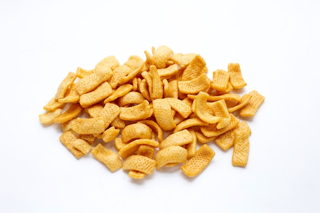 Kartoffelchips, Snack mit Karamellüberzug