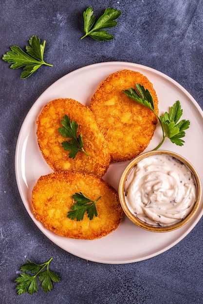 Kartoffelpuffer, Rösti