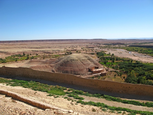 Kasbah Ait Ben Haddou in der Sahara-Wüste Ouarzazate Marokko