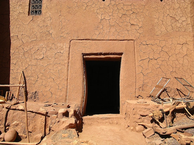 Kasbah Ait Ben Haddou no deserto do Saara Ouarzazate Marrocos