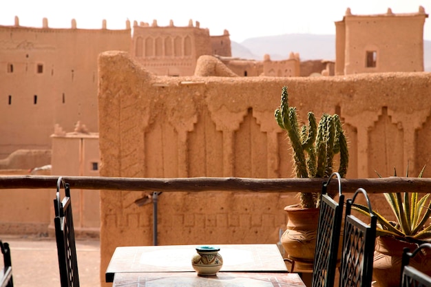 Foto kasbah taorirt em ouarzazate marrocos