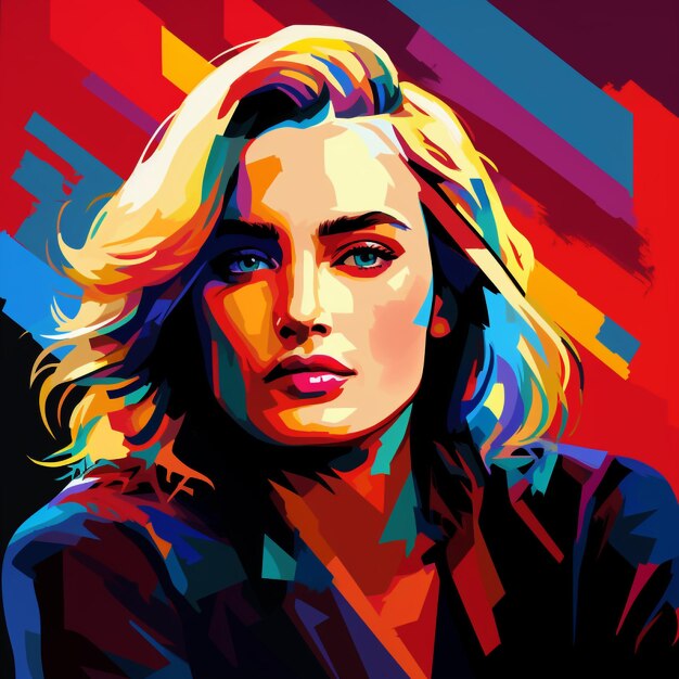 Kate Winslet en el estilo de wpap