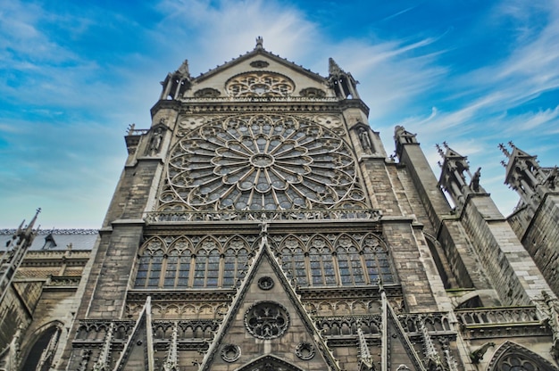 Foto kathedrale notre-dame in paris